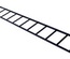 Лестничный лоток ширина мм: 305, длина мм: 3048, цвет: чёрный