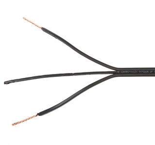 Универсальный комбинированный кабель системы "Powered Fiber Cable", 2 волокна OM3 + 2 медных жилы 16AWG, -40 - +70 град. С