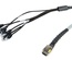 Разветвительная кабельная сборка 1хMRJ21™/6хRJ45 1G, выход кабеля 180град., изоляция: CMR, длина м: 2