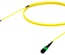 Коммутационный шнур 12 волокон MPOptimate® OS2 G.657.A2 MPO12(m)/MPO12(m), UltraLowLoss, изоляция: LSZH, Полярность: метод А, t=-10-+60 град., цвет: жёлтый